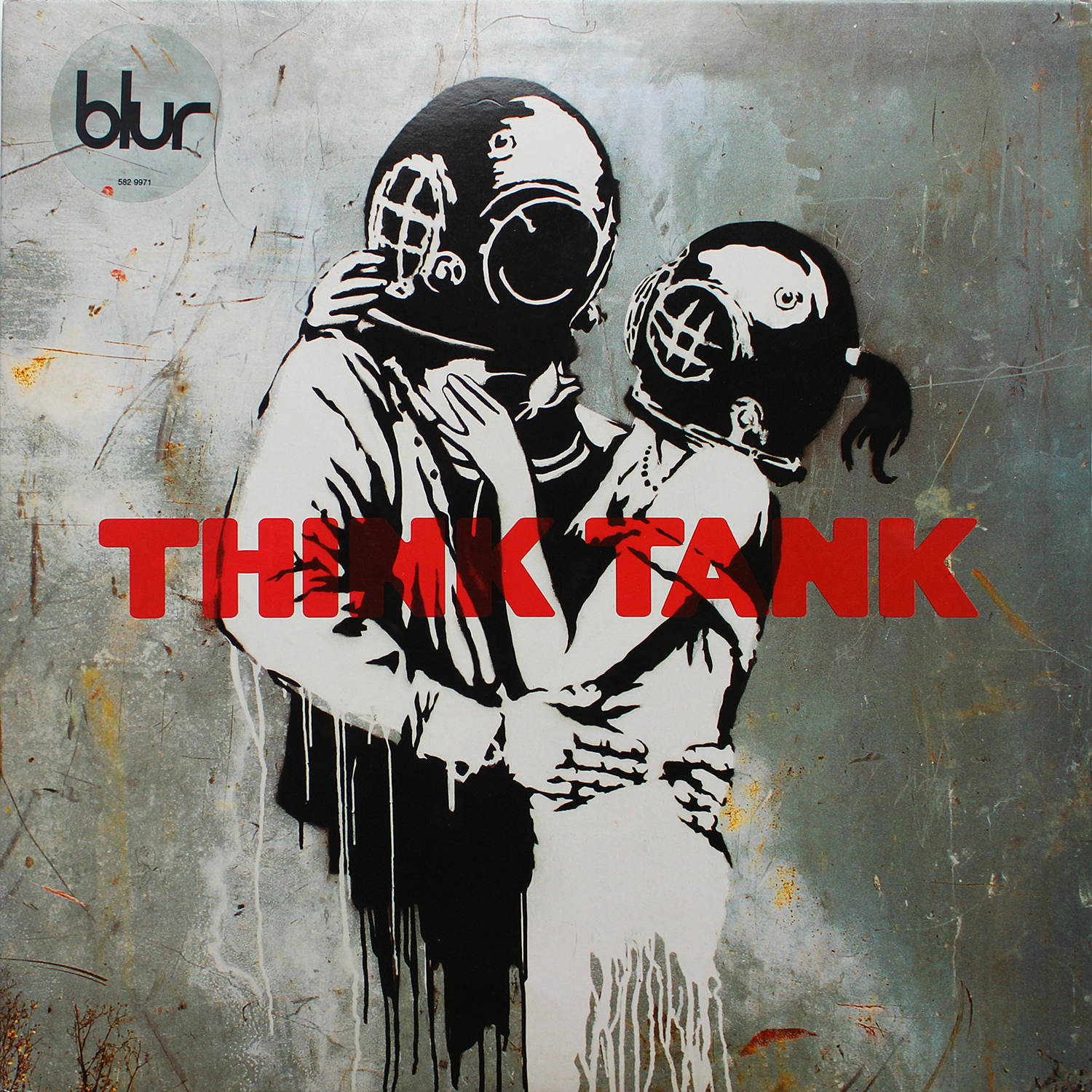 Think Tank Blur, Banksy Graphic Design