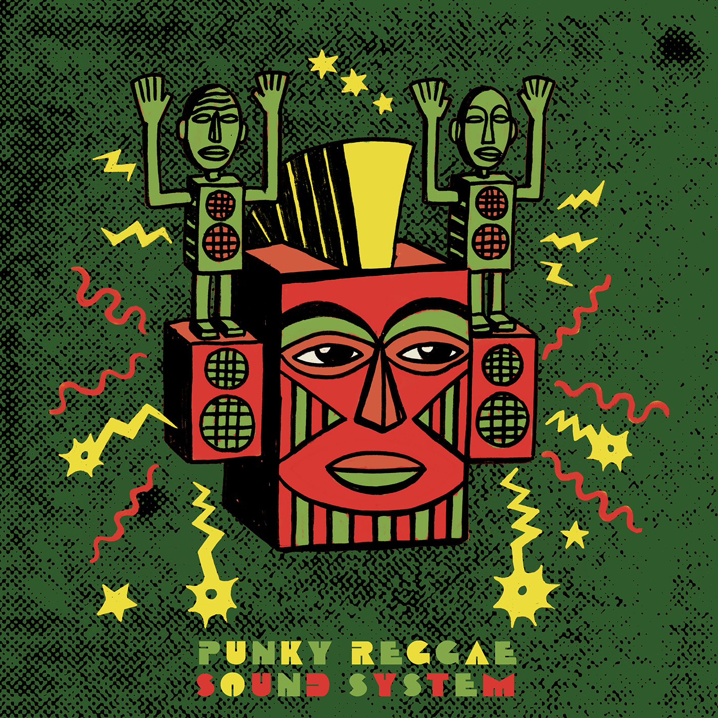 Punky Reggae Sound System illustration